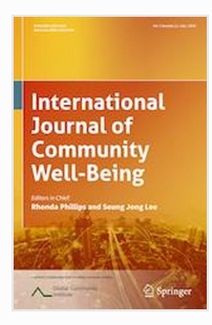 Journal of Community Well-being Cover