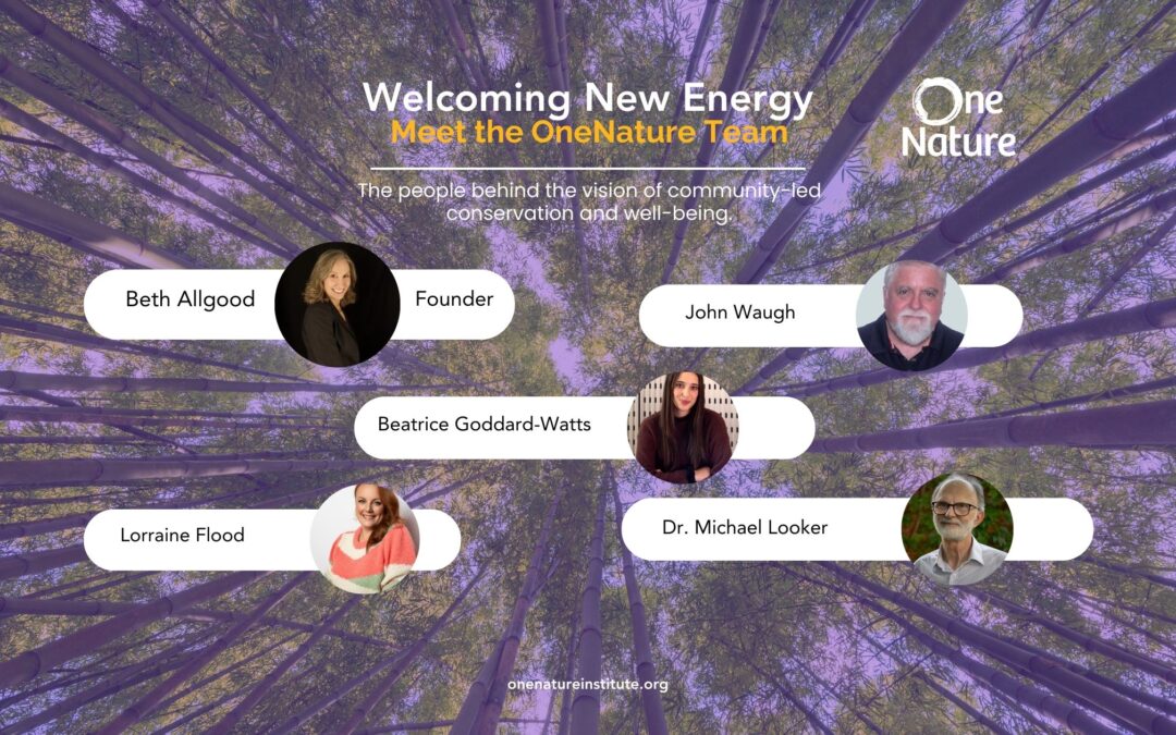 Welcoming New Energy: Meet the OneNature Team