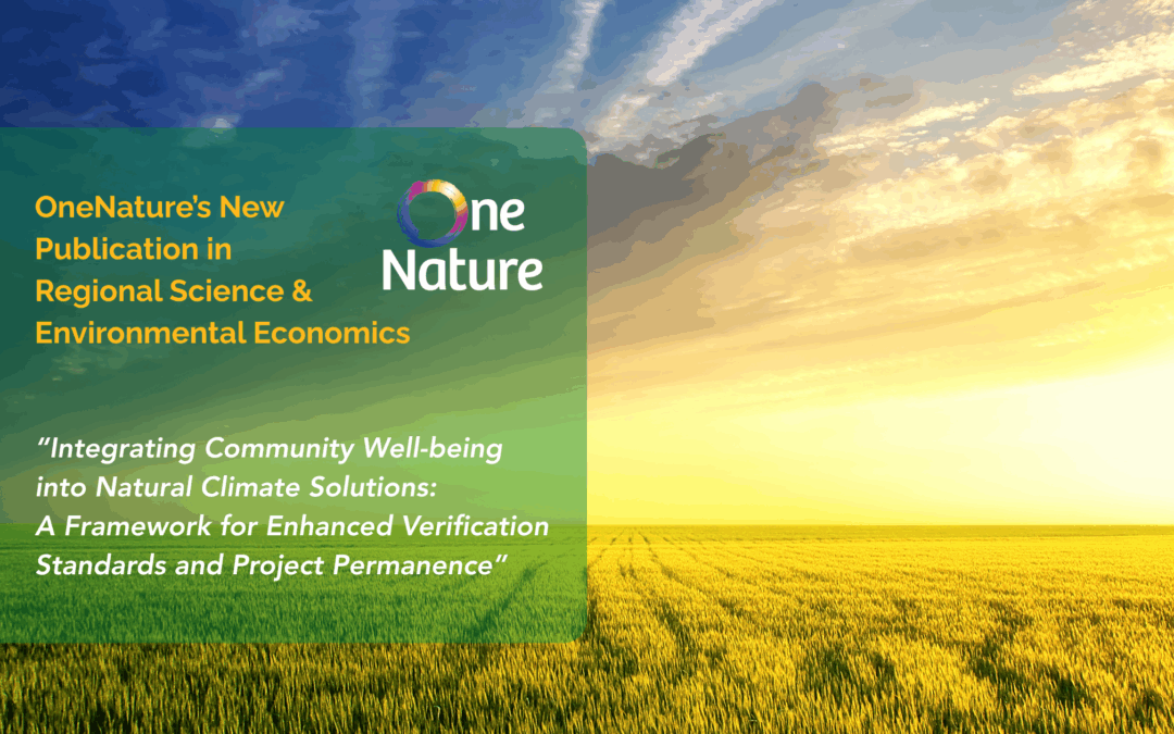 ON New Publication Regional Science and Environmental Economics