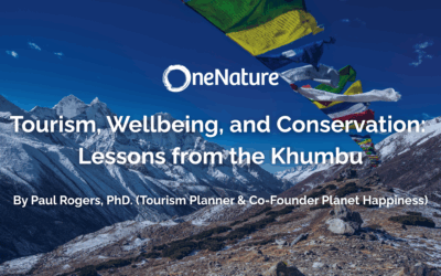 Tourism, Wellbeing, and Conservation: Lessons from the Khumbu by Paul Rogers