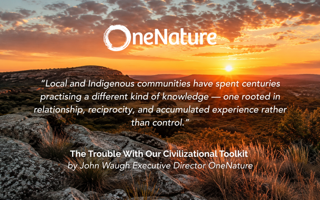 The Trouble With Our Civilizational Toolkit
